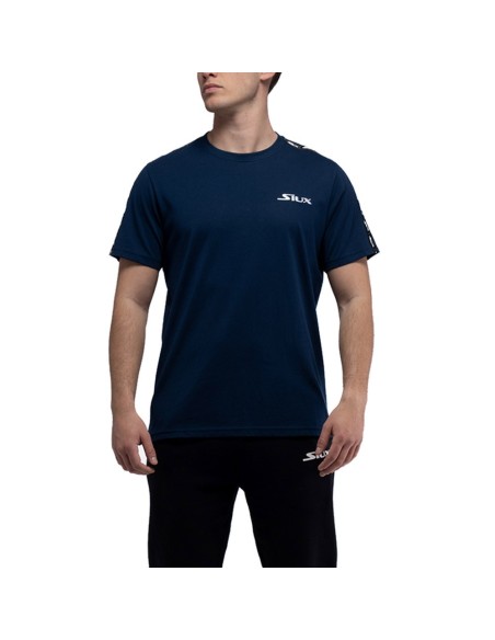Camiseta Siux Algodon Sesat Navy | Ofertas de pádel